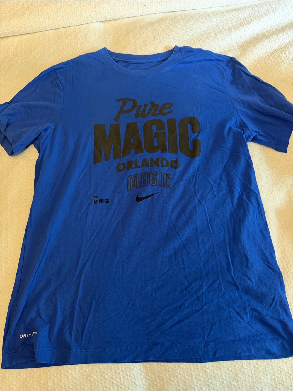 Nike Men's Royal Blue Orlando Magic Graphic Tee